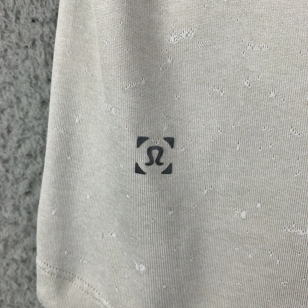 Lululemon Fresh Form T-Shirt Mens XL Lunar Rock Gray Short Sleeve Gym Athleisure